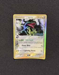 Pokemon TCG Rayquaza 13/113 Reverse Holo Rare EX Delta Species Stamped - Image 2