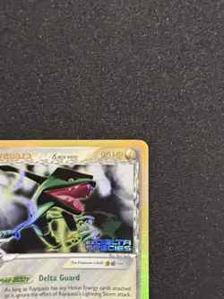 Pokemon TCG Rayquaza 13/113 Reverse Holo Rare EX Delta Species Stamped - Image 4