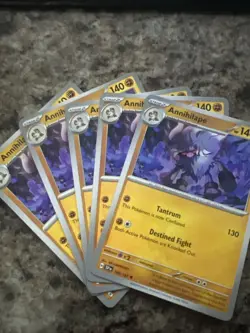 Annihilape 100/191 Pokemon SV08: Surging Sparks Uncommon NM lot of 5 - Image 1