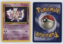 Pokemon The First Movie - Mewtwo WOTC Black Star Promo #3 1999 - Image 3
