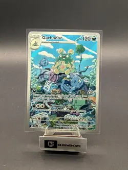 Garbodor Pokemon Paradox Rift 204/182 Illustration Rare Near Mint - Image 1