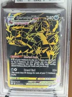 Pokemon Eternatus VMAX Shining Fates Shiny Vault Holo Secret Rare SV122 BGS 9 - Image 2