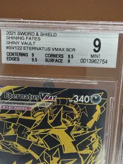 Pokemon Eternatus VMAX Shining Fates Shiny Vault Holo Secret Rare SV122 BGS 9 - Image 4