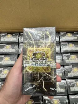 US Seller Yu Gi Oh! Limit Over Collection THE HEROES Sealed Box from FRESH CASE - Image 2