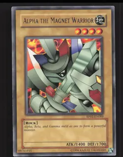 Alpha The Magnet Warrior RP02-EN089 Rare Yugioh Retro Pack 2 Near Mint - Image 1