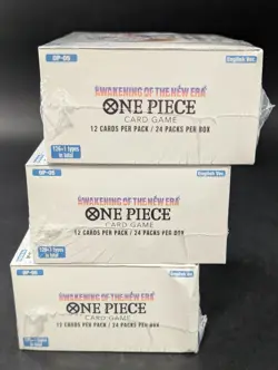 Lot (3) One Piece OP-05 Awakening Of The New Era English Booster Boxes Sealed - Image 4