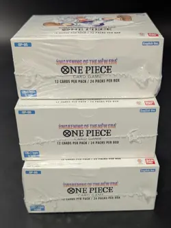 Lot (3) One Piece OP-05 Awakening Of The New Era English Booster Boxes Sealed - Image 5