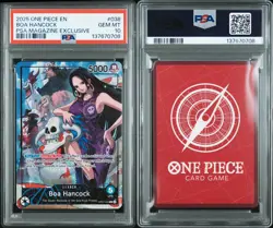 Boa Hancock Magazine Promo OP07-038 PSA 10 One Piece TCG (UK SELLER) - Image 1