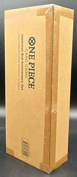 One Piece Card Game Japanese 2nd Anniversary Set Box Sealed - Image 3