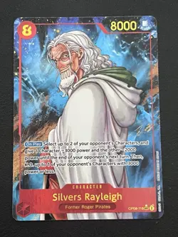 Silvers Rayleigh OP08-118 Parallel (Secret) Two Legends ONE PIECE English - Image 1