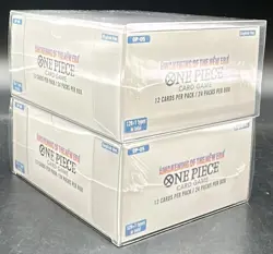 Lot (2) One Piece EN Awakening in the New Era Booster Box Sealed w/ Plastic Case - Image 3