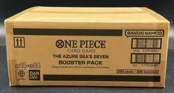 One Piece TCG EN OP14-EB04 The Azure Sea's Seven Booster Box Case Sealed - Image 1