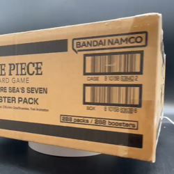 One Piece TCG EN OP14-EB04 The Azure Sea's Seven Booster Box Case Sealed - Image 2