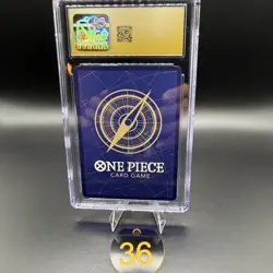 CGC PRISTINE 10 MONKEY D. LUFFY #P-075 SAIKYO JUMP PROMO 2024 ONE PIECE JPN 36 - Image 2
