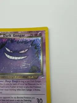 Dark Gengar 6/105 Neo Destiny Set Holo Rare Pokemon Card WOTC - Image 4