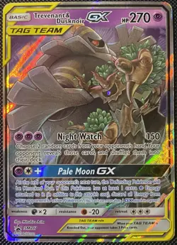 Trevenant & Dusknoir GX SM217 Sm Holo - Pokemon Card - Image 1