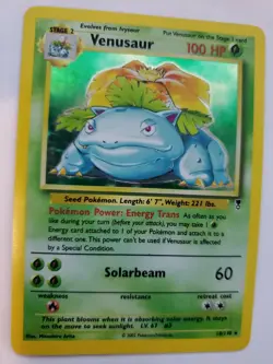 Venusaur Legendary Collection Holo Pokemon Card Base Fossil WOTC LP - NM U - Image 1