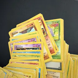 Pokemon TCG Vintage Card Lot Commons Uncommons Base Jungle Rocket Gym Fossil Etc - Image 4