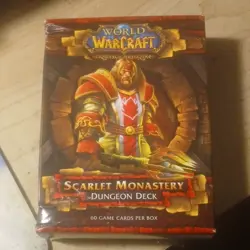 Cryptozoic World of Warcraft TCG Scarlet Monastery Dungeon Deck 60Cards English - Image 1