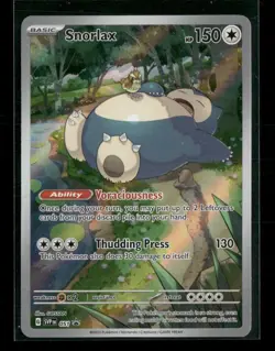 Snorlax - 051 Pokemon SV: Scarlet & Violet Promo Cards Promo NM - Image 1