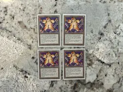 Mtg The Rack Revised x4 - Magic the Gathering Revised The Rack Played - Image 1