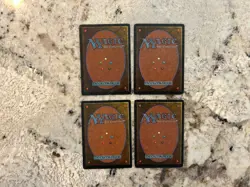 Mtg The Rack Revised x4 - Magic the Gathering Revised The Rack Played - Image 2