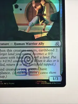 Earthbending Student Avatar: The Last Airbender: Eternal-Legal Foil - Image 4