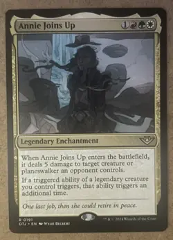 Annie Joins Up - Outlaws of Thunder Junction - NM MTG - Image 1