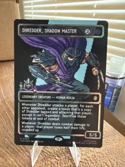 Shredder, Shadow Master (Borderless) (Surge Foil) #88 - Image 1