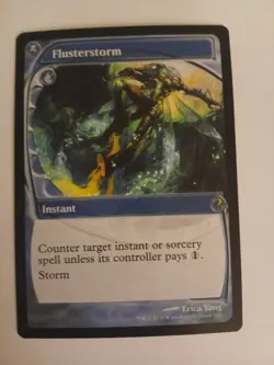 Flusterstorm NM/M Mystery Booster 2 Future Sight Frame Magic the Gathering MTG - Image 1