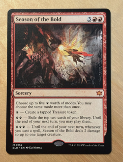 Magic the Gathering MTG Season of the Bold Bloomburrow NM - Image 1