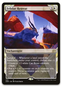 Felidar Retreat (Showcase) #292 (NM) Zendikar Rising ZNR Magic MTG - Image 1