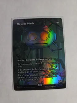 Metallic Mimic (Borderless Foil) - 0016 - PZA - Teenage Mutant Ninja Turtles NM - Image 1