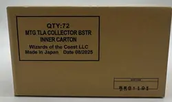 MTG Marvel's Spider-Man English Collector Booster CASE Sealed 6-Boxes - Image 1