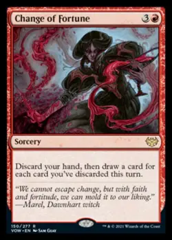 FOIL Change of Fortune - Innistrad: Crimson Vow (VOW) - Image 1
