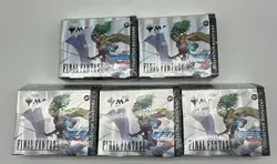 Lot of (5) MTG Final Fantasy English Collector Booster Boxes Factory Sealed - Image 1