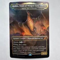 Rodan, Titan of Winged Fury 383 NM Foil M Ikoria: Lair of Behemoths MTG - Image 1