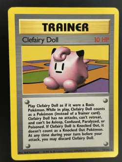 Pokemon TCG - Clefairy Doll MP Rare 70/102 | Base Set - Image 1