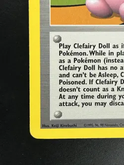 Pokemon TCG - Clefairy Doll MP Rare 70/102 | Base Set - Image 5