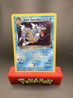 Pokemon Dark Gyarados Team Rocket Holo Rare 8/82 70 HP English TCG Card - Image 1