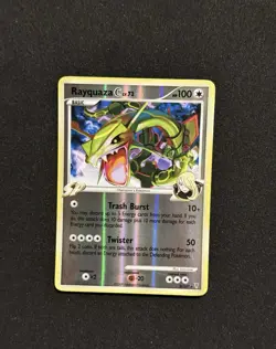 Pokemon TCG Rayquaza C Lv.73 8/147 Reverse Holo Supreme Victors 2009 HP - Image 2