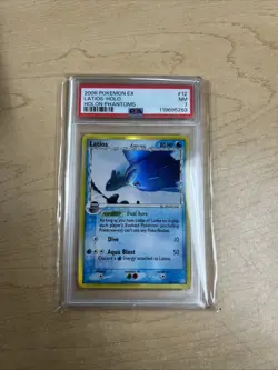 Pokemon TCG Holon Phantoms Latios Delta Species Holo Rare Card 12/110 Psa 7 - Image 1