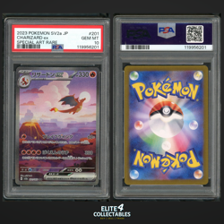 Charizard EX 201/165 - PSA 10 (sv2a - Pokemon Card 151) - Image 1