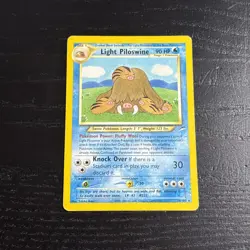 Light Piloswine 26/105 Neo Destiny (2002) Rare Vintage WOTC Pokemon TCG - Image 1