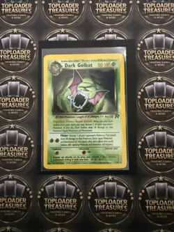 Pokemon Dark Golbat 50 HP Holo Rare Team Rocket 7/82 English Stage 1 Card - Image 5