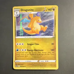 Pokemon Dragonite 131/195 Swsh12 Silver Tempest Holo Rare Stage 2 HP160 80 180 - Image 1