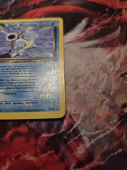 Pokemon TCG Dark Blastoise Non-Holo Rare 20/82 Team Rocket MP Vintage Pokemon - Image 4