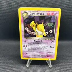 Dark Hypno 9/82 Team Rocket Holo Pokemon - Image 1