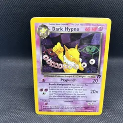 Dark Hypno 9/82 Team Rocket Holo Pokemon - Image 2
