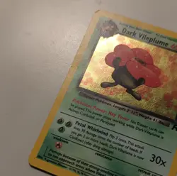 Pokemon Dark Vileplume Holo Rare Team Rocket 13/82 60HP Wizards English - Image 3
